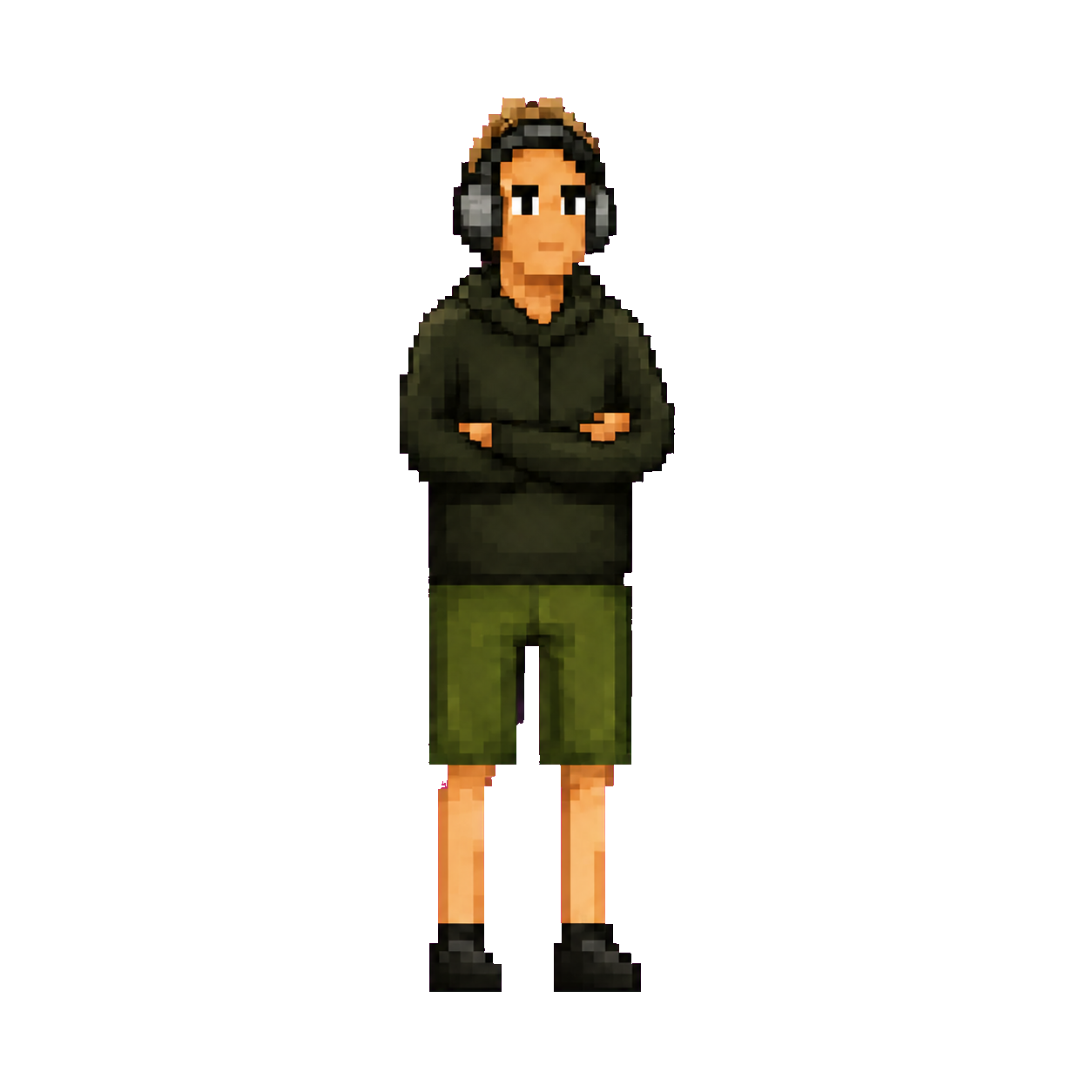 Rob's pixel-art portrait