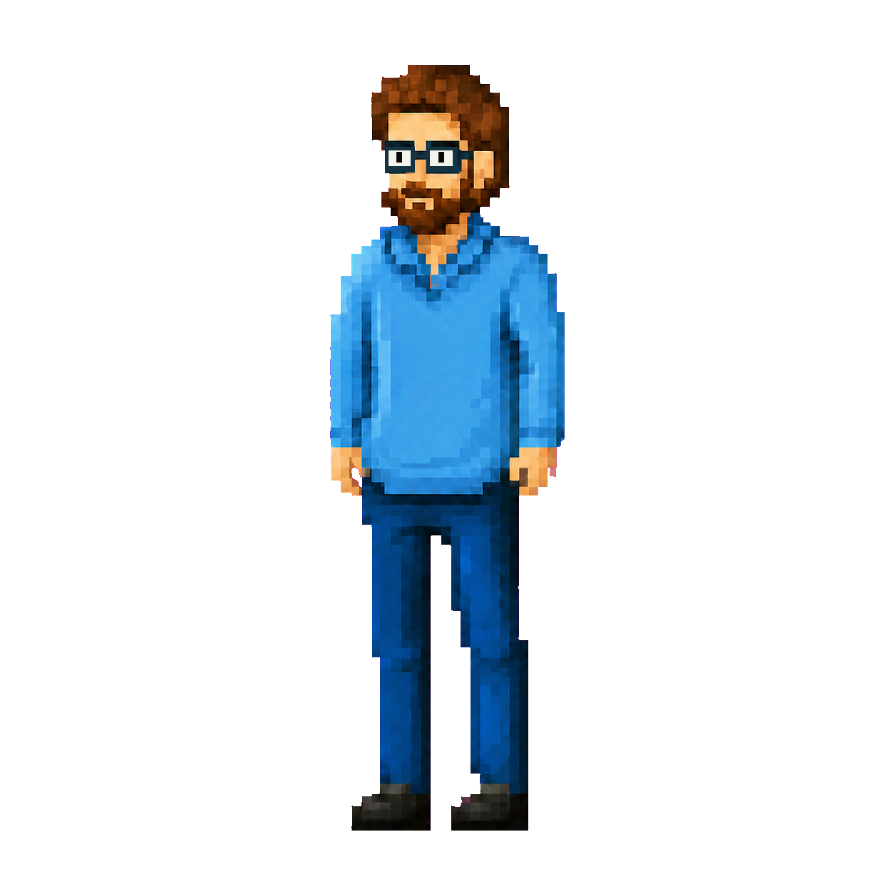 Steven's pixel-art portrait